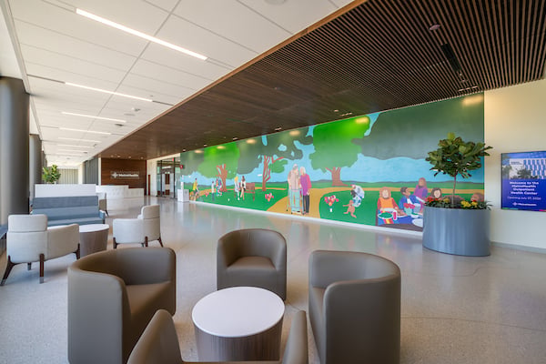 Mural inside OPHC