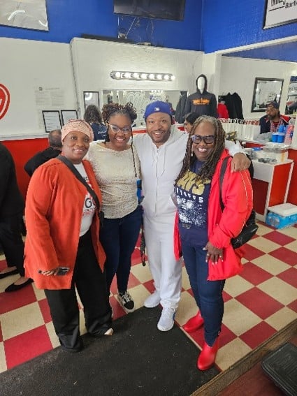 Inside Major League Barbershop