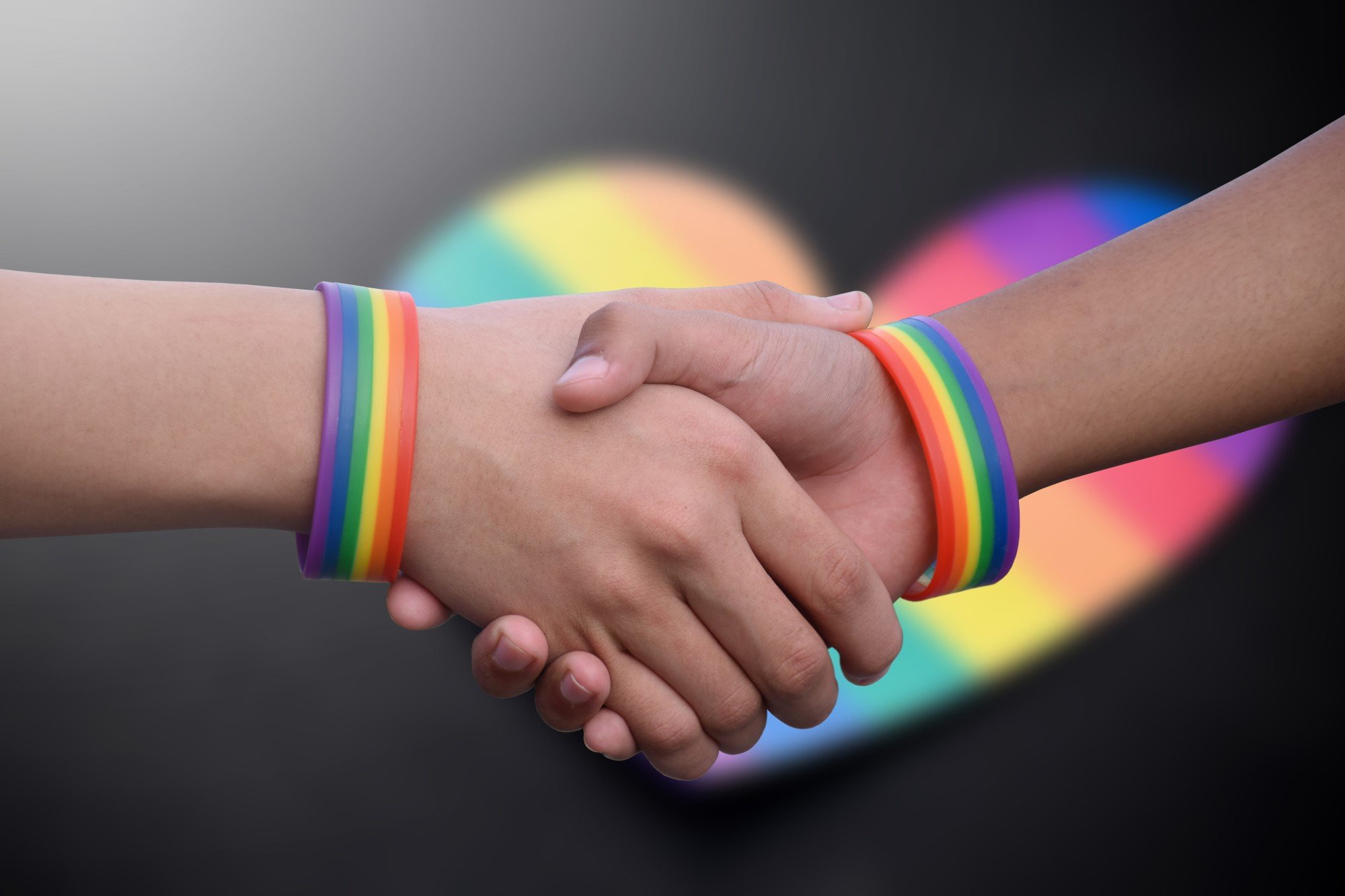 Pride handshake