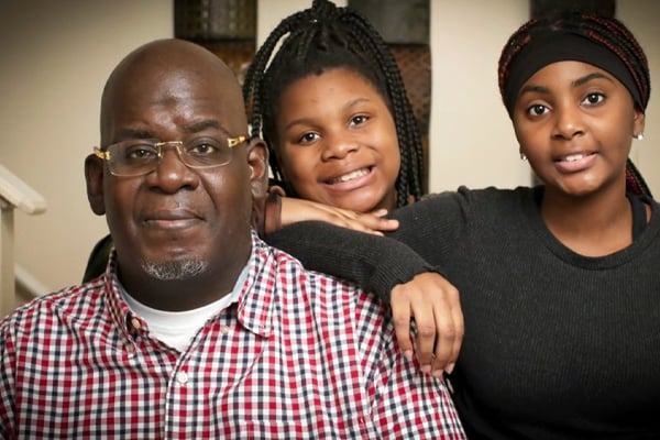 Jay Foster and his family