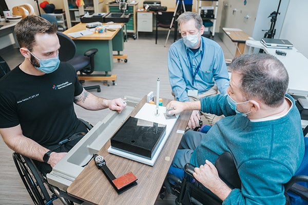 Researchers from the MetroHealth Center for Rehabilitation Research 