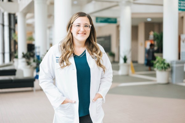 A MetroHealth provider smiling