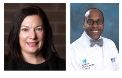 Dr. Caron and Dr. Thornton